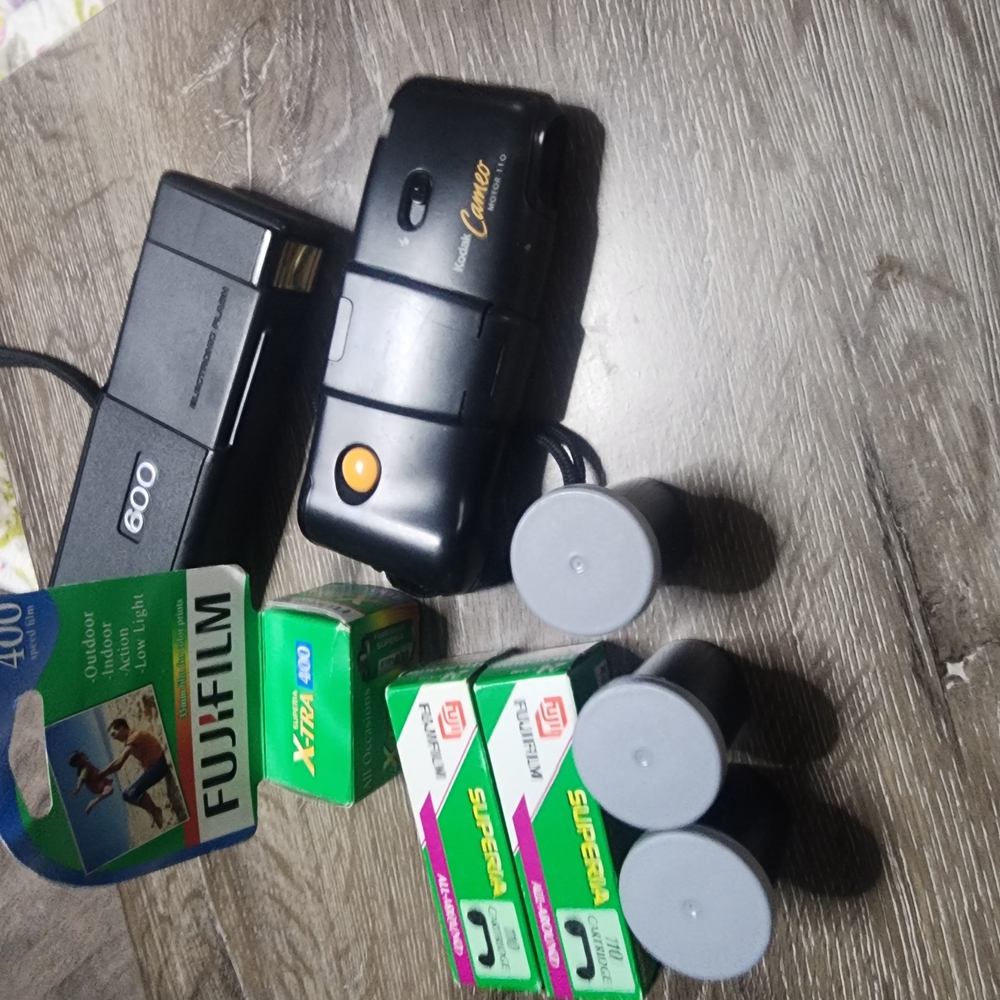 Camera Lot And Film